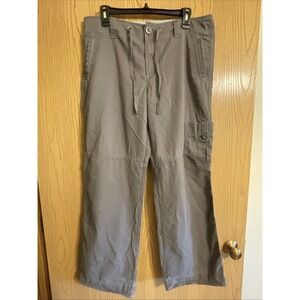 Women's Eddie Bauer Utility‎ Pants Straight Leg Gray Size 12